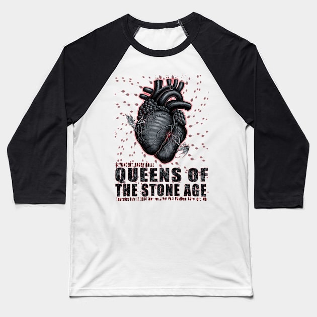 queens of the stone age Baseball T-Shirt by tostsandstudio